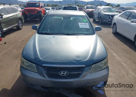 2006 Hyundai Sonata Gls z USA, uszkodzony, nr VIN 5NPEU46C06H091933